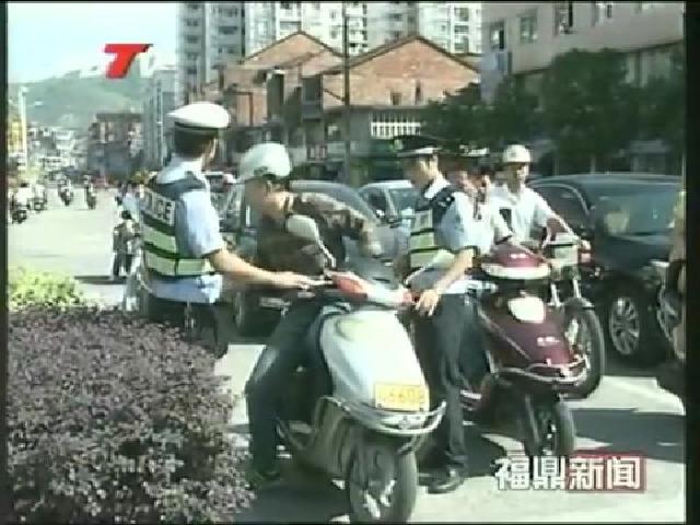 我市道路交通安全綜合整治成效顯著