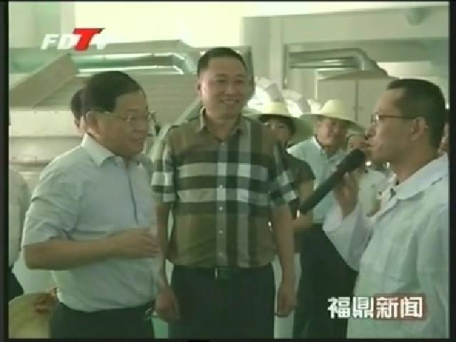 廖小軍 隋軍帶領寧德市委市政府工作組到我市開展工作檢查