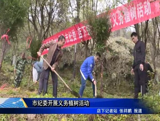 市紀(jì)委開展義務(wù)植樹活動(dòng)