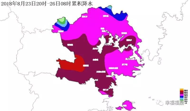 福鼎將開(kāi)啟雨澇澇模式一直到月底，小心暴雨……