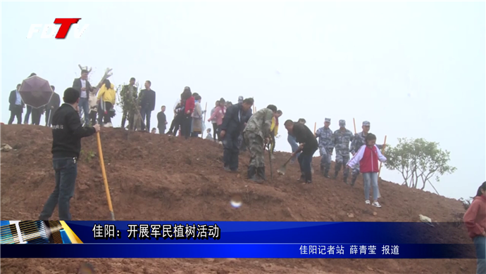 佳陽：開展軍民植樹活動(dòng)