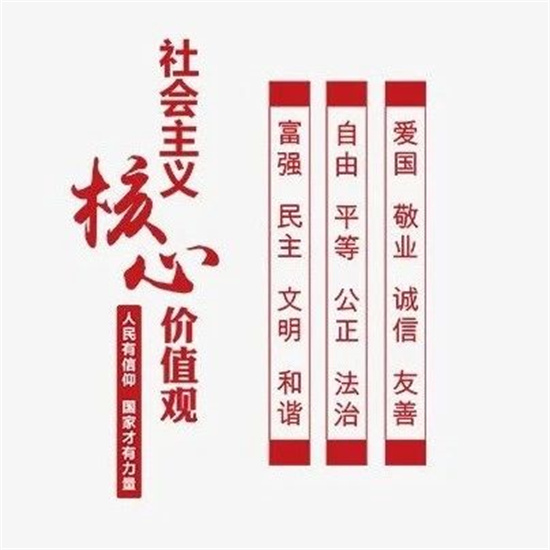 一波動(dòng)圖，巧記24字社會(huì)主義核心價(jià)值觀