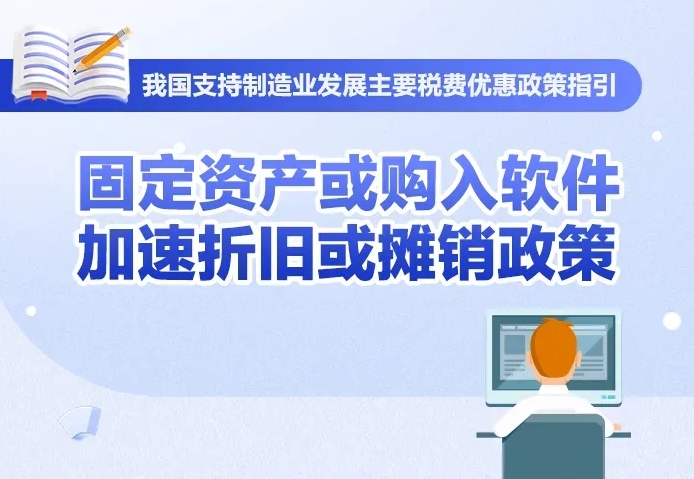 企業(yè)的固定資產(chǎn)或購入軟件如何加速折舊或攤銷？一張圖講清楚