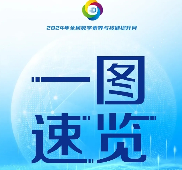 一圖速覽：2024年全民數(shù)字素養(yǎng)與技能提升月